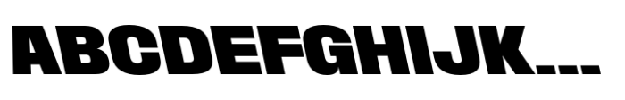 Phill Bck Large Bold Backslanted Font UPPERCASE