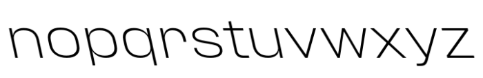 Phill Bck Large Extra Light Backslanted Font LOWERCASE