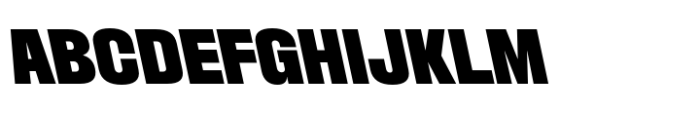 Phill Bck Normal Bold Backslanted Font UPPERCASE