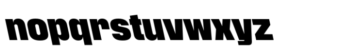 Phill Bck Normal Bold Backslanted Font LOWERCASE