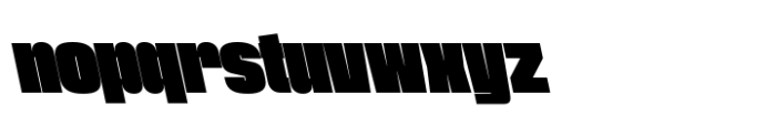 Phill Bck SemCon Black Backslanted Font LOWERCASE
