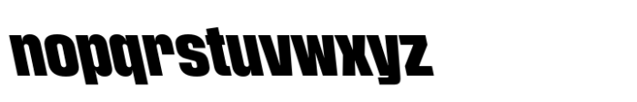 Phill Bck SemCon Bold Backslanted Font LOWERCASE