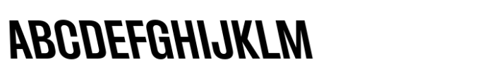 Phill Bck SemCon Medium Backslanted Font UPPERCASE