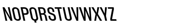 Phill Bck SemCon Regular Backslanted Font UPPERCASE