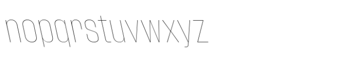 Phill Bck SemCon Thin Backslanted Font LOWERCASE