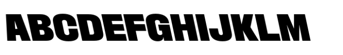 Phill Bck SemLarg Bold Backslanted Font UPPERCASE