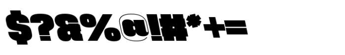 Phill Bck SemLarg Extra Bold Backslanted Font OTHER CHARS