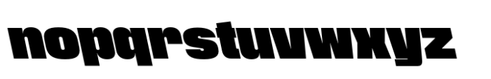 Phill Bck SemLarg Extra Bold Backslanted Font LOWERCASE