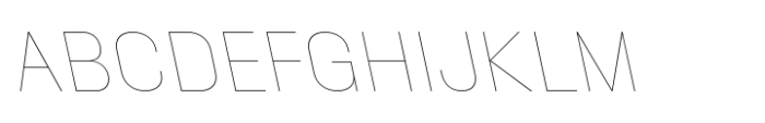 Phill Bck SemLarg Thin Backslanted Font UPPERCASE