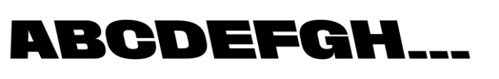 Phill Bck Wide Bold Backslanted Font