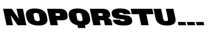 Phill Bck Wide Bold Backslanted Font UPPERCASE