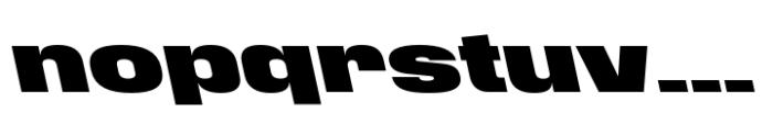 Phill Bck Wide Bold Backslanted Font LOWERCASE