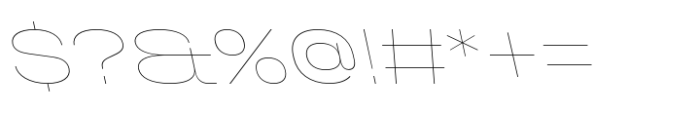 Phill Bck Wide Thin Backslanted Font OTHER CHARS