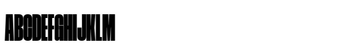 Phill Compressed Black Font UPPERCASE