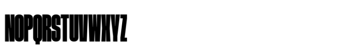 Phill Compressed Black Font UPPERCASE