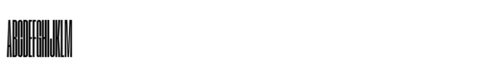 Phill Compressed Light Font UPPERCASE