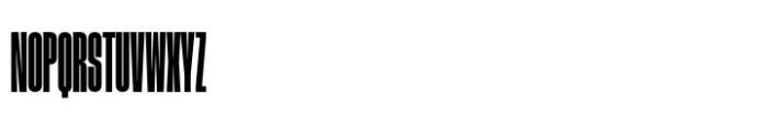 Phill Compressed Semibold Font UPPERCASE