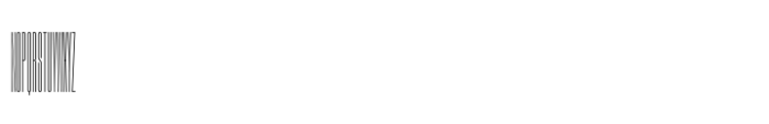 Phill Compressed Thin Font UPPERCASE