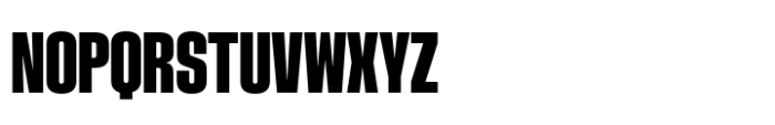 Phill Condensed Bold Font UPPERCASE