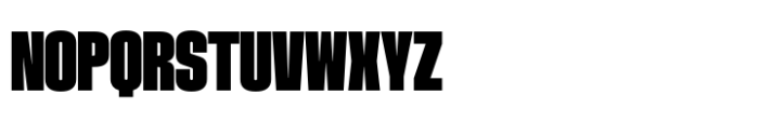 Phill Condensed Extra Bold Font UPPERCASE