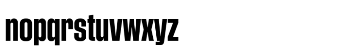 Phill Condensed Semibold Font LOWERCASE