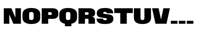 Phill Expanded Bold Font UPPERCASE