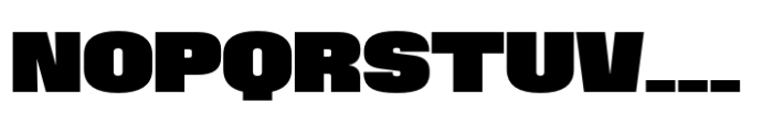 Phill Expanded Extra Bold Font UPPERCASE