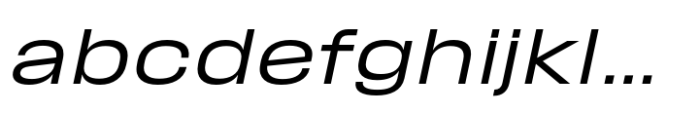 Phill Expanded Light Slanted FONT