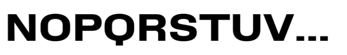 Phill Expanded Medium Font UPPERCASE