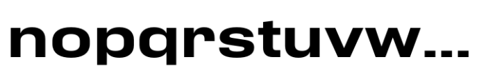 Phill Expanded Medium Font LOWERCASE