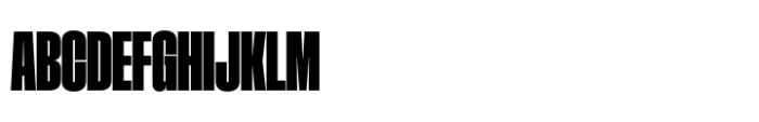 Phill Extra Condensed Extra Bold Font UPPERCASE