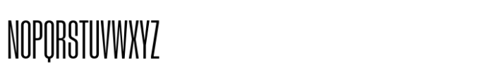 Phill Extra Condensed Light Font UPPERCASE