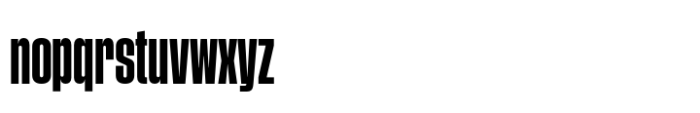 Phill Extra Condensed Semibold Font LOWERCASE