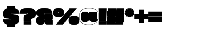 Phill Large Black Font OTHER CHARS