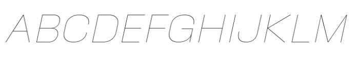 Phill Large Thin Slanted Font UPPERCASE