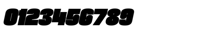 Phill Normal Black Slanted Font OTHER CHARS