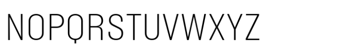 Phill Normal Extra Light Font UPPERCASE