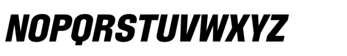 Phill Normal Semibold Slanted Font UPPERCASE