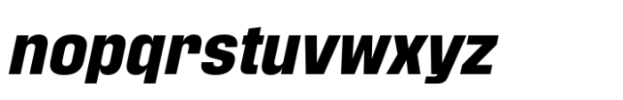 Phill Normal Semibold Slanted Font LOWERCASE