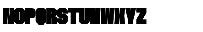 Phill Semi Condensed Black Font UPPERCASE