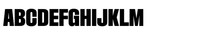 Phill Semi Condensed Bold Font UPPERCASE