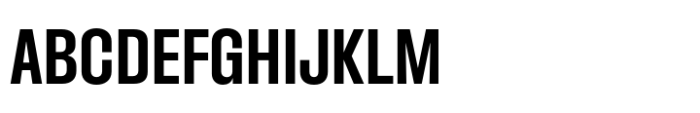 Phill Semi Condensed Medium Font UPPERCASE