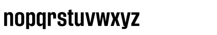 Phill Semi Condensed Medium Font LOWERCASE