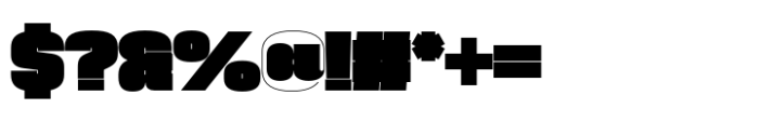 Phill Semi Large Black Font OTHER CHARS