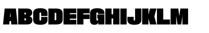 Phill Semi Large Extra Bold Font UPPERCASE
