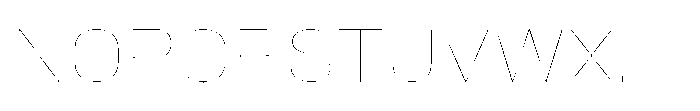 Phill Soft Large Thin Font UPPERCASE