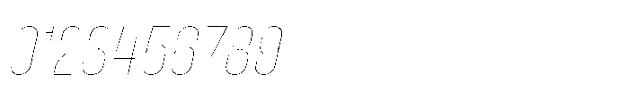 Phill Soft Semi Condensed Thin Slanted Font OTHER CHARS