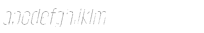 Phill Soft Semi Condensed Thin Slanted FONT