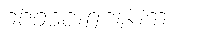 Phill Soft Semi Large Thin Slanted FONT
