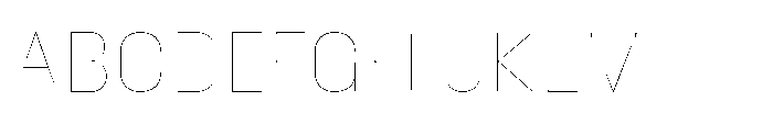 Phill Soft Semi Large Thin Font UPPERCASE